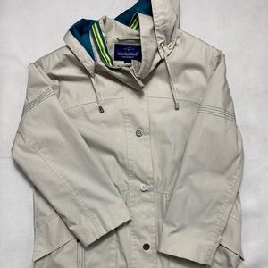 MACKINTOSH White & Navy Lightweight Jacket